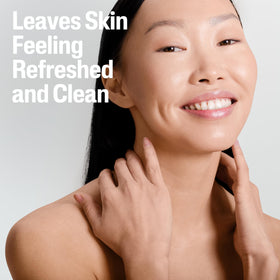 Cetaphil ingredients label close-up showing simple formula for sensitive skin