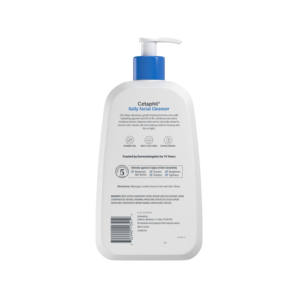 Cetaphil in bathroom setting portraying calm, sensitive-skin routine