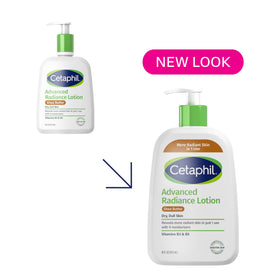 Cetaphil lotion pump dispensing creamy texture for fast absorption
