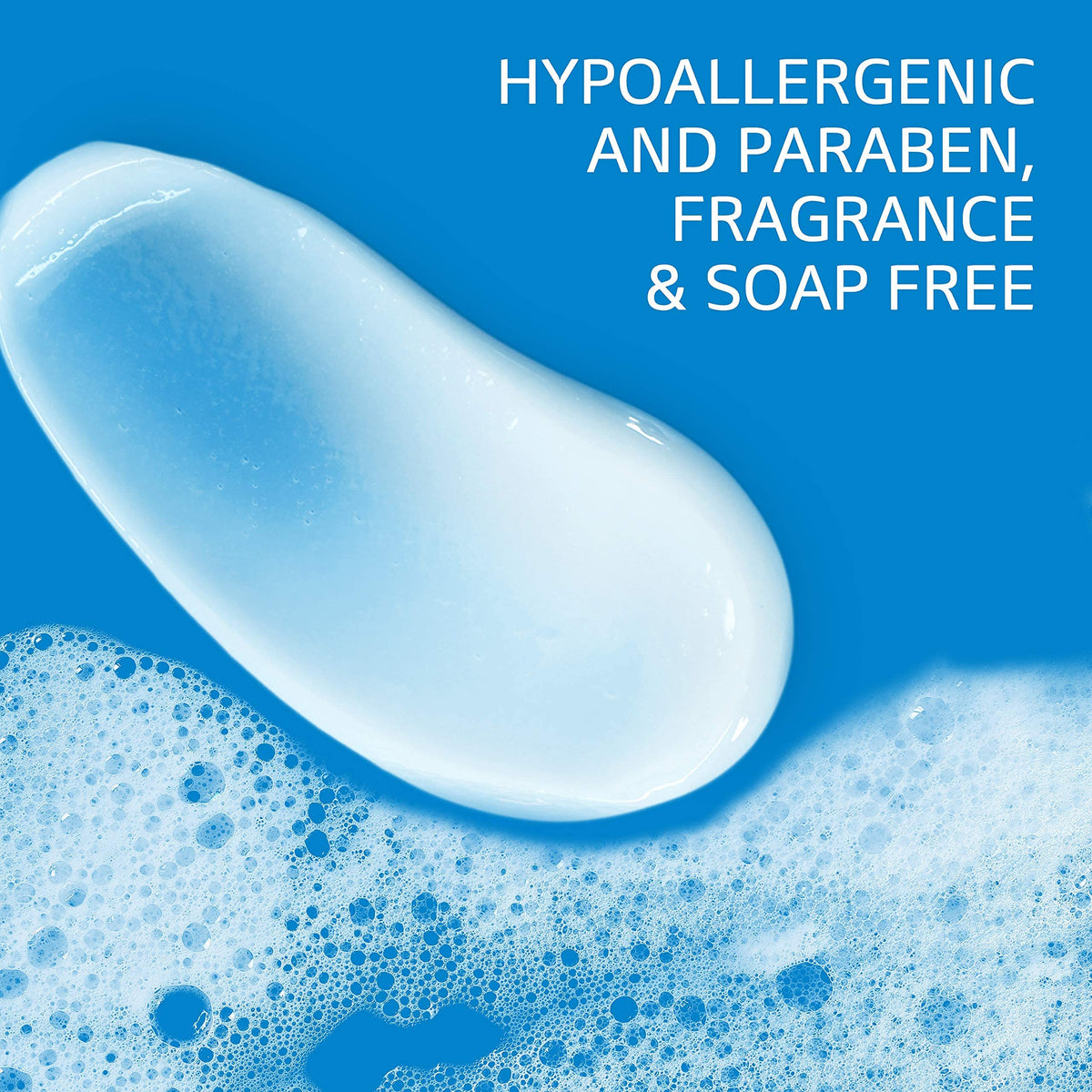 Cetaphil label detail highlighting filaggrin technology and endorsements