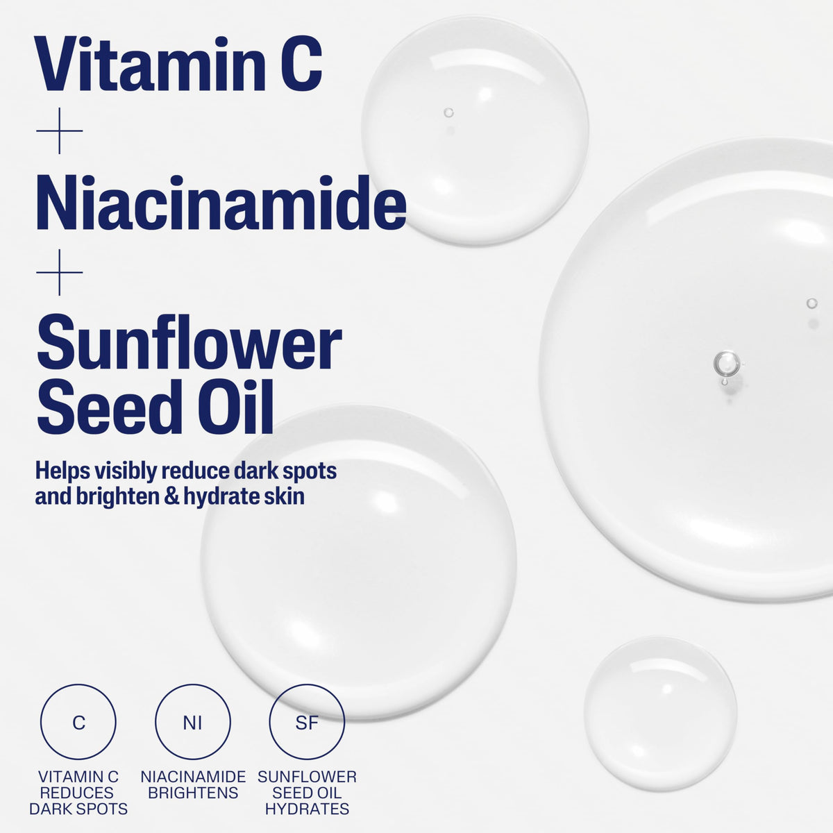 Cetaphil serum on hand absorbed quickly to hydrate sensitive skin