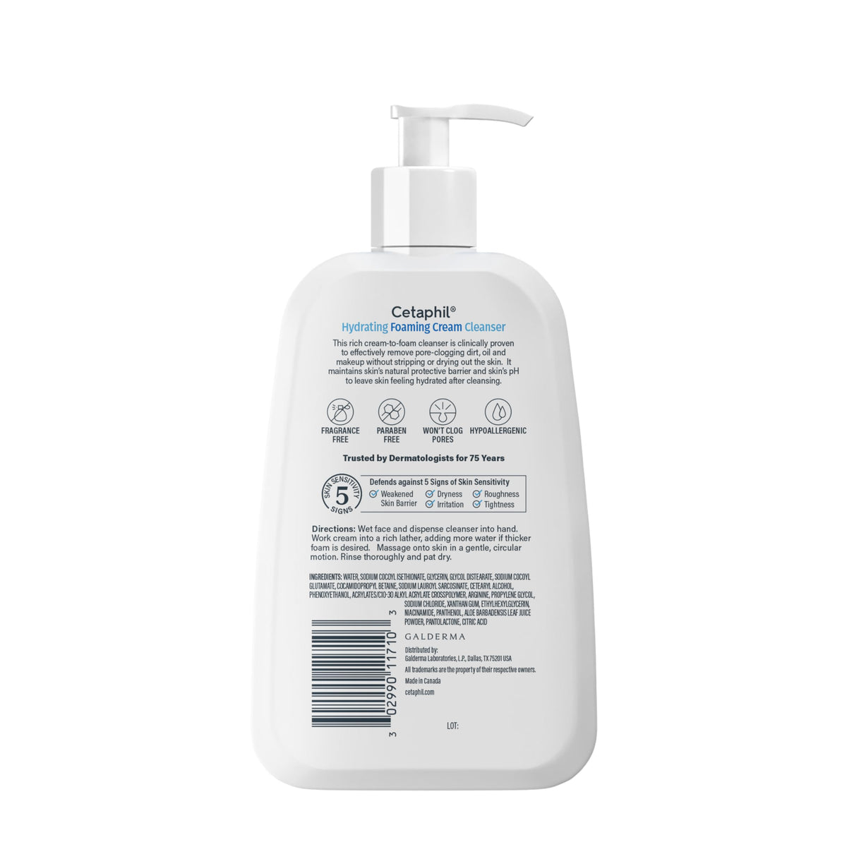 Cetaphil 8 oz size comparison showing scale for storage planning