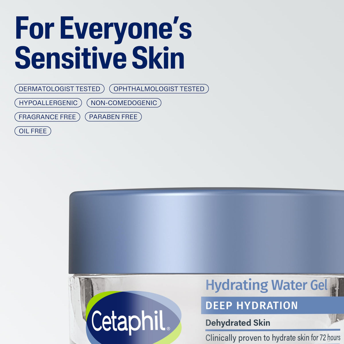 Cetaphil 1.7 oz tube next to ruler showing compact travel size