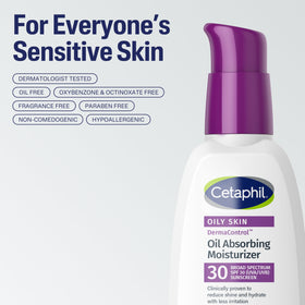 Cetaphil 4 fl oz bottle next to ruler showing size and travel convenience
