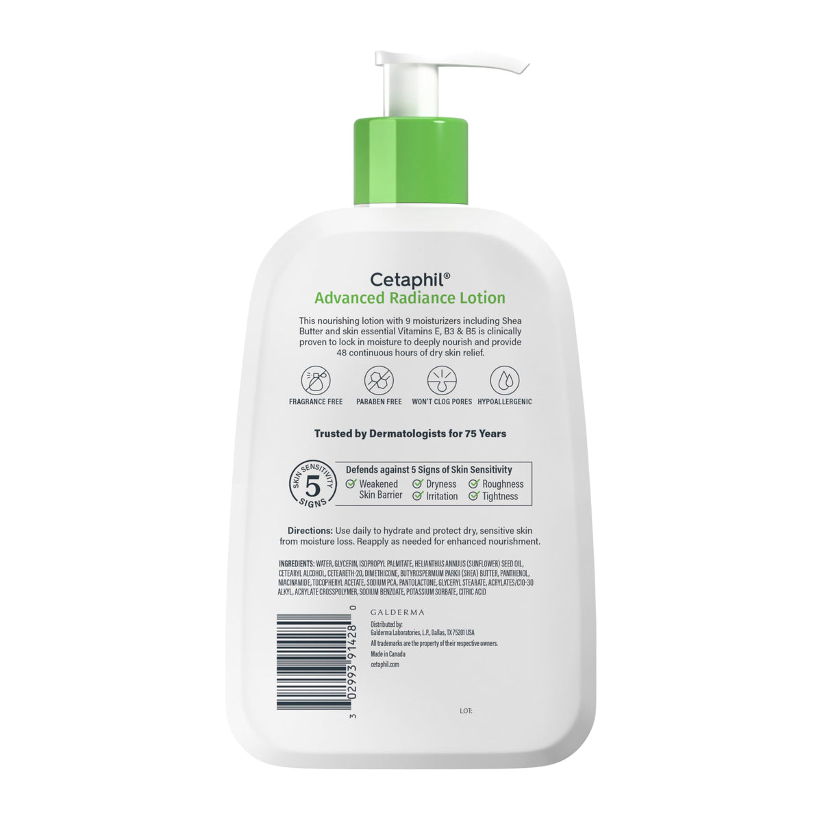 Using Cetaphil on knees and elbows to target very dry areas