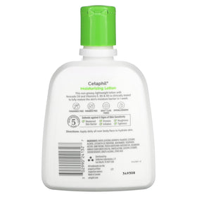 Cetaphil lotion texture close-up highlighting smooth, fast-absorbing hydration