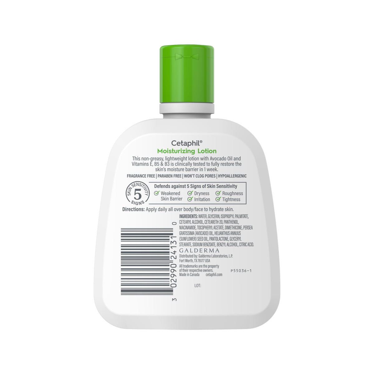 Cetaphil packed in a travel bag for on-the-go hydration