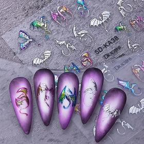 CEWEWP mix-and-match manicure layout featuring accents and full-coverage decals