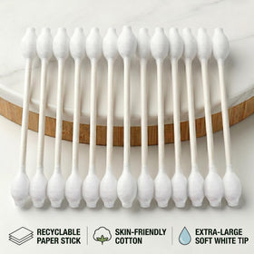 CGR large bulb tip close-up showing soft organic cotton for gentle cleaning