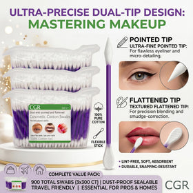 CGR pointed-tip close-up demonstrating precision for eyeliner touch-ups