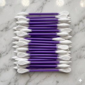 CGR dual-ended swab side view highlighting both tips and sturdy shaft
