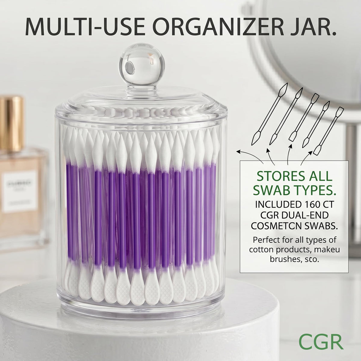 CGR flattened tip detail useful for blending and smoothing makeup edges