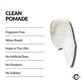Challenger close-up of non-comedogenic label showing skin-friendly formulation benefits