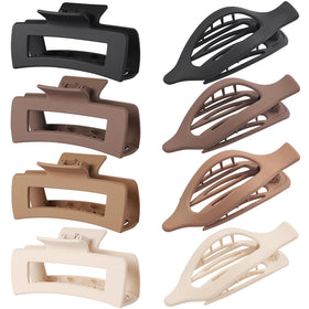 CHANDAT front packaging showing eight clips and neutral colors for versatile styling