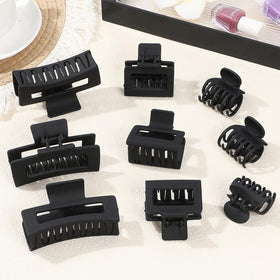 CHANDAT clips in hair styling demonstrating firm hold and quick bun convenience