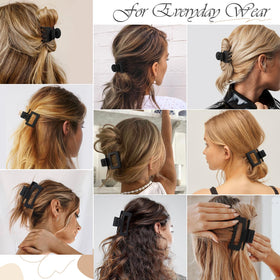 CHANDAT open set display showing all nine clips organized for styling versatility