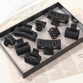 CHANDAT rectangle clip close-up showing teeth and hinge for secure hold