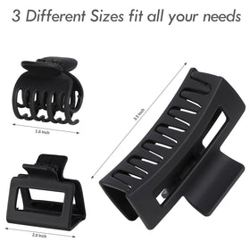 CHANDAT square clip detail highlighting curved teeth for balanced grip