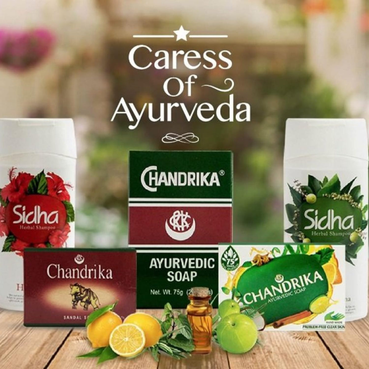 Chandrika pack of ten stacked to show bulk supply and cost-effective household benefit