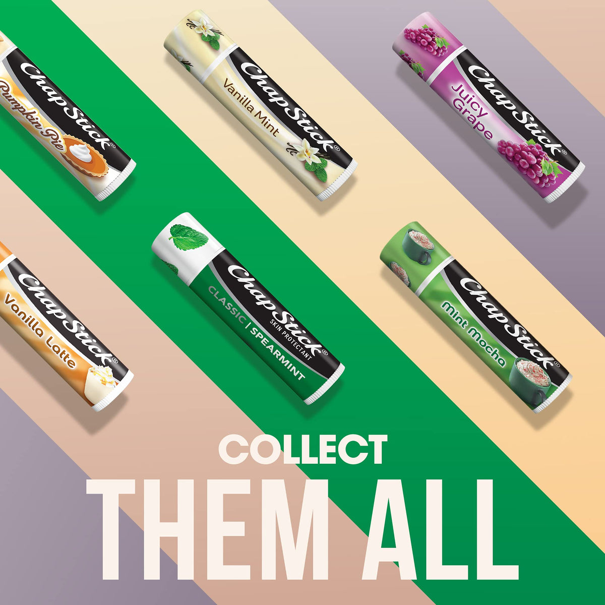 Applying ChapStick to lips close-up, ChapStick immediate soothing and refreshment