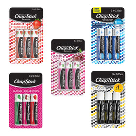 ChapStick front packaging showing variety pack and convenience