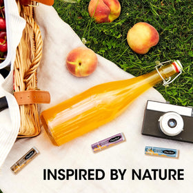 Three ChapStick Honey Nourish tubes arranged on surface, brand convenient backup benefit