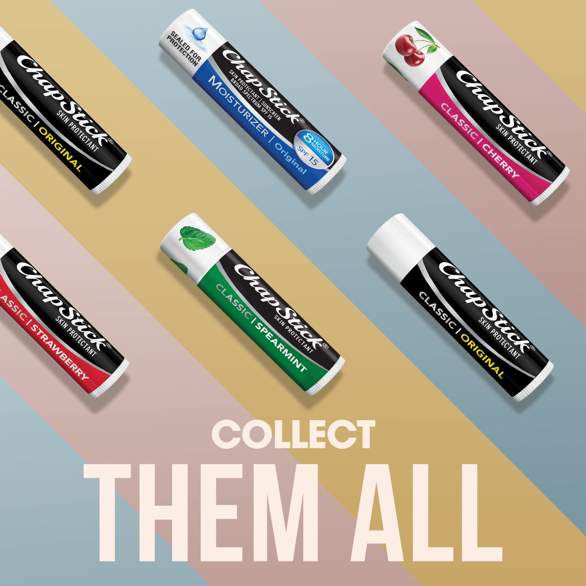 ChapStick in hand for size comparison showing pocket-friendly design
