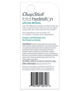 ChapStick applied on lips demonstrating brand hydration and sheer glow for a polished look