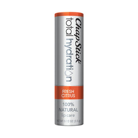 ChapStick Total Hydration cap off showing balm texture and smooth glide benefit