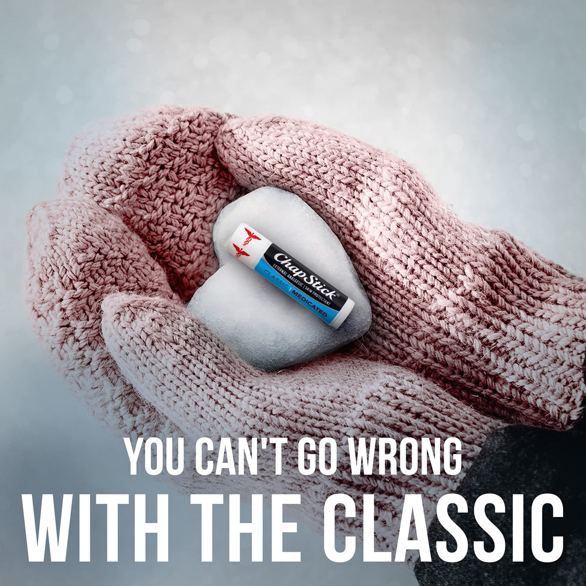 ChapStick sticks in a travel pocket illustrating convenience on the go benefit