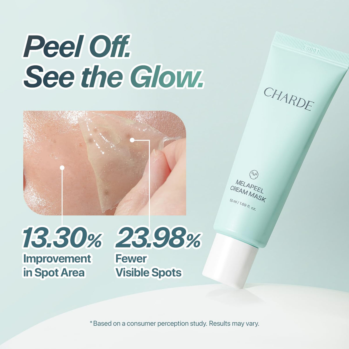CHARDE close-up of creamy texture spreading smoothly for easy application