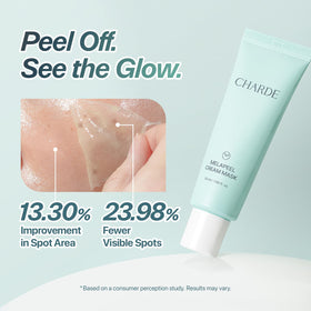 CHARDE close-up of creamy texture spreading smoothly for easy application