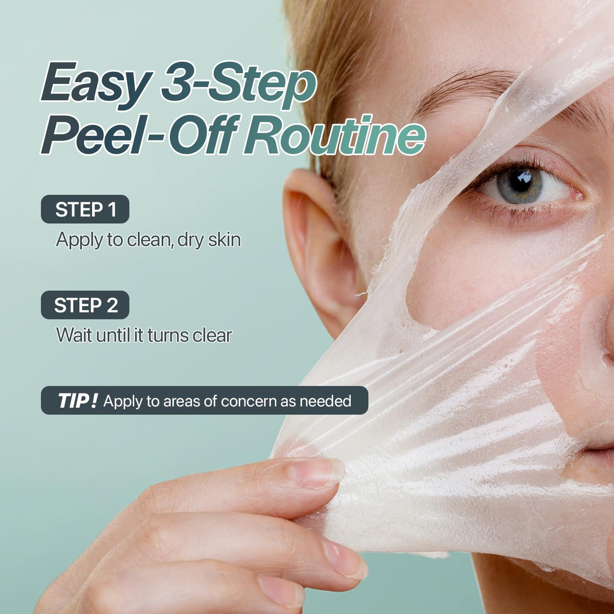 CHARDE mask on bathroom counter as part of a simple at-home routine