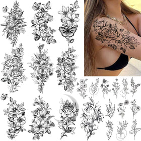 CHARLENT front packaging showing 23 sheets and floral designs for versatile styling