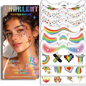 CHARLENT front packaging showing 36-piece rainbow freckle set and appealing presentation