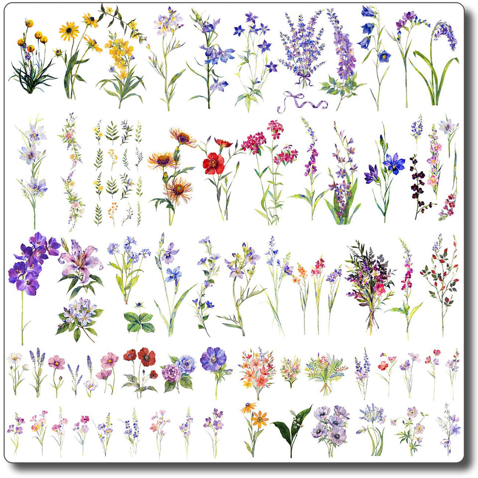 CHARLENT front packaging showing 40 sheets and floral designs for easy styling