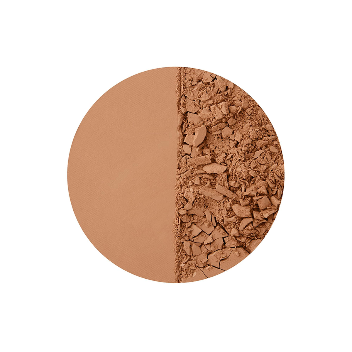 Charlotte Tilbury bronzer texture swipe on skin demonstrating blendability and natural coverage