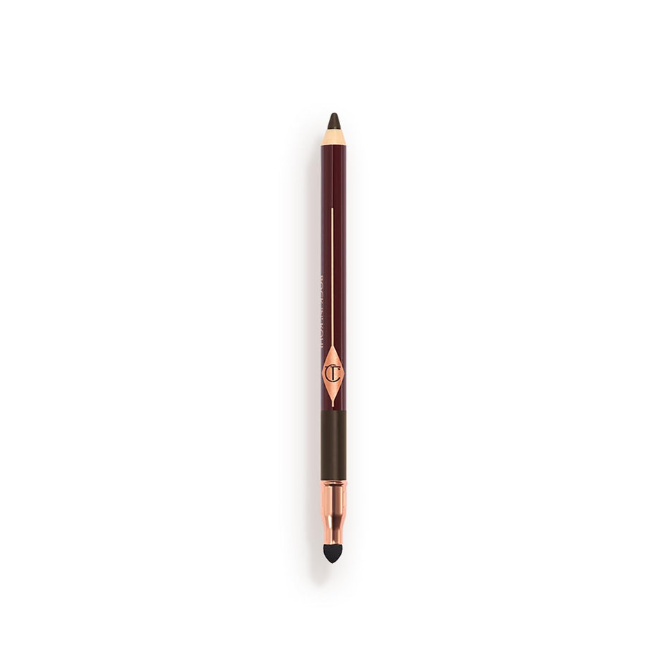 Charlotte Tilbury front packaging showing pencil and smudger for effortless application