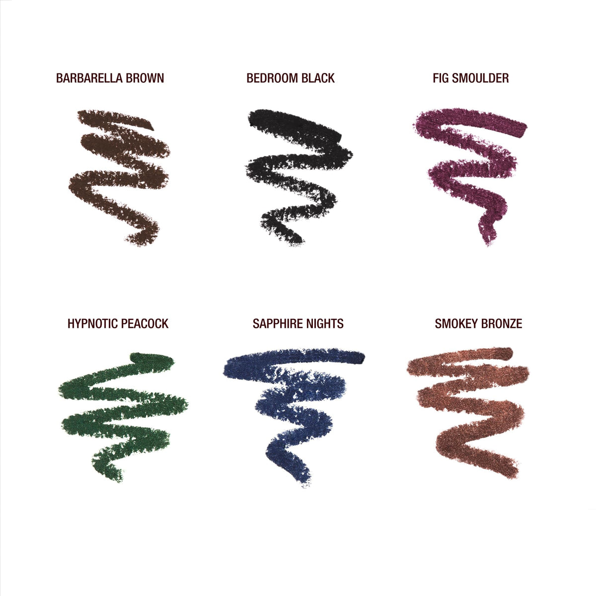 Charlotte Tilbury Barbarella Brown paired with eye palette for coordinated looks