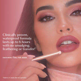 Charlotte Tilbury flatlay in a beauty bag illustrating everyday carry and styling
