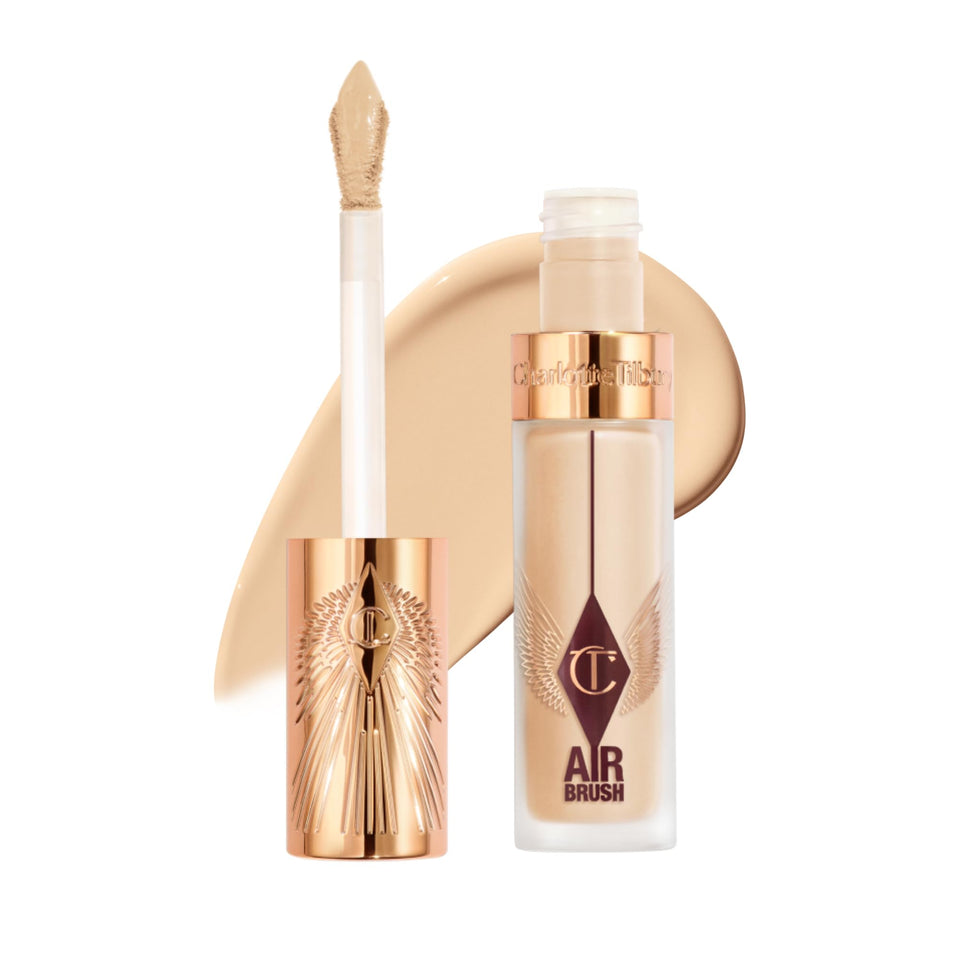 Charlotte Tilbury front packaging showing product and clean branding benefit: recognisable luxury
