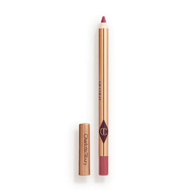 Charlotte Tilbury front view of Icon Baby lip liner showcasing sleek pencil and shade