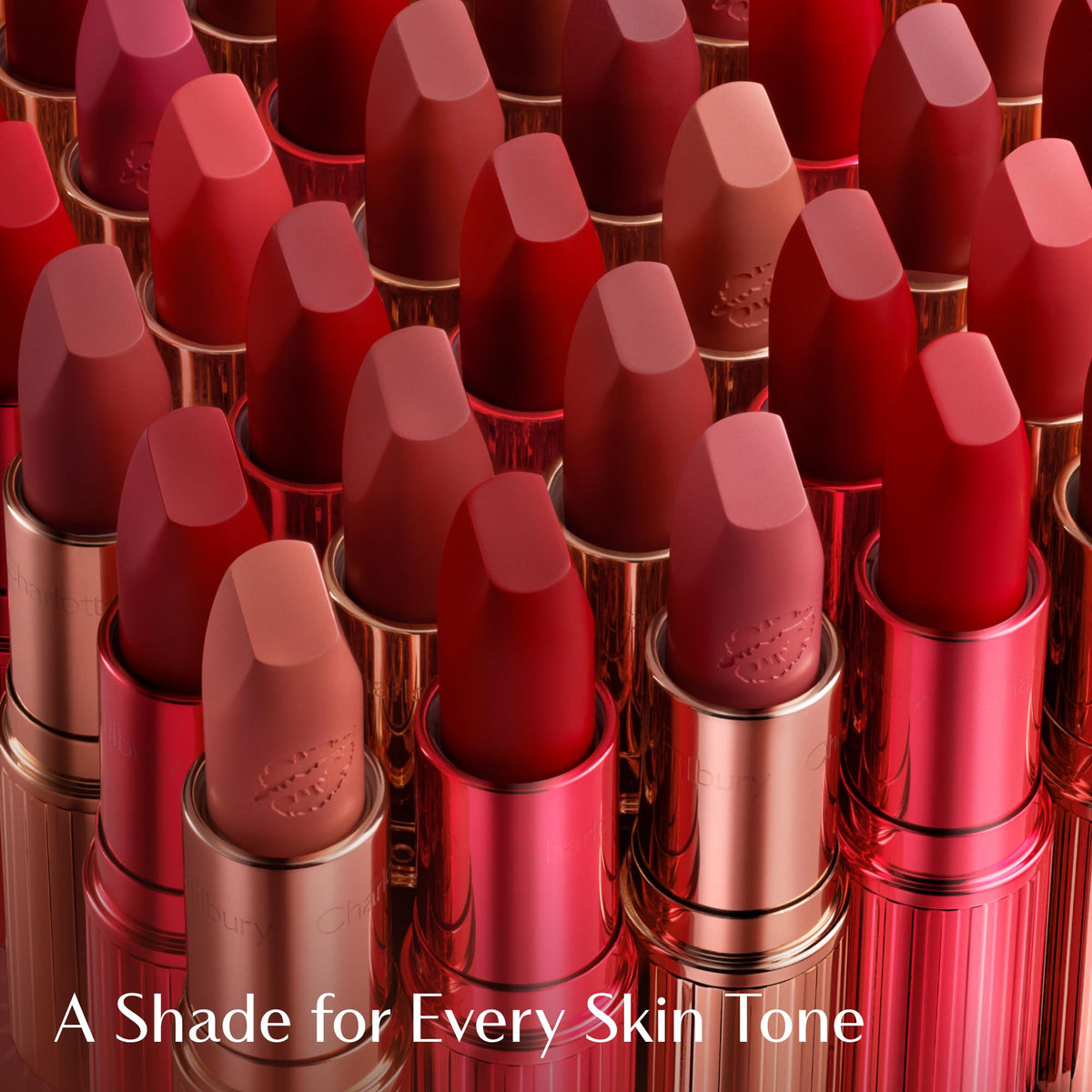Charlotte Tilbury ingredients label showing Lipstick Tree Extract and Vitamin E benefits