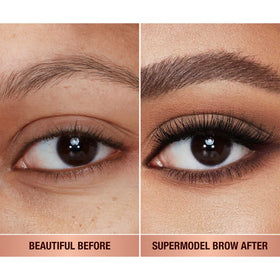 Charlotte Tilbury texture swipe illustrating buildable tint and natural-looking finish