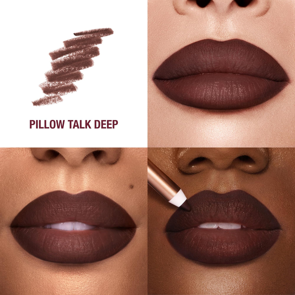 Charlotte Tilbury cap and tip detail demonstrating precise application benefit