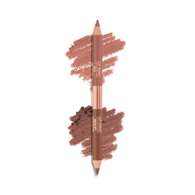 Charlotte Tilbury front packaging showing dual-ended contour pencil benefit travel-friendly