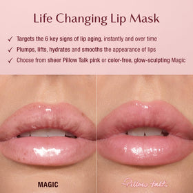 Charlotte Tilbury close-up of balm texture demonstrating creamy hydration