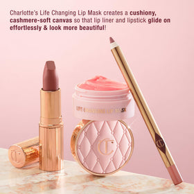 Charlotte Tilbury thicker overnight layer on lips for intensive repair