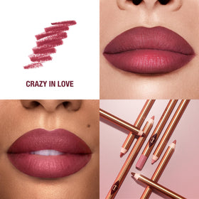 Charlotte Tilbury pencil sharp tip close-up for precise lining and smooth glide