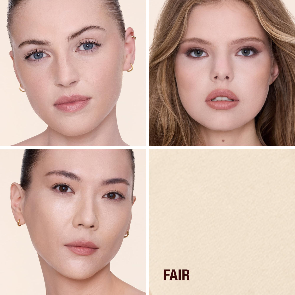 Charlotte Tilbury open compact revealing pressed powder pan for smooth application